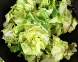 ヨウサマの減塩春キャベツニンニク醤油炒め作り方2写真