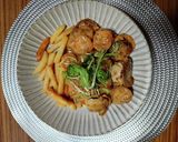 ヨウサマの減塩ホタテとエビの中華グリル作り方10写真