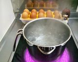 半熟ゆで卵作り方1写真