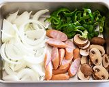 ヘルシー＆食べ応え◎しらたきナポリタン作り方1写真