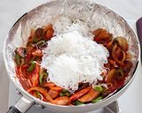 ヘルシー＆食べ応え◎しらたきナポリタン作り方8写真