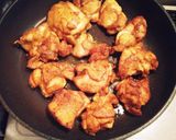 簡単☆鶏肉とピーマンのカレー風味炒め作り方2写真