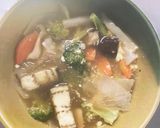 レンジ豆腐茄子椎茸生姜醤油炒め味八宝菜風作り方15写真
