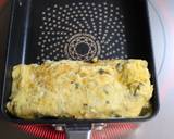 朝昼夕♪美味♪蕨の炒め煮入り卵焼き作り方5写真