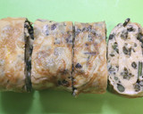 朝昼夕♪美味♪蕨の炒め煮入り卵焼き作り方9写真