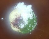 旬の筍Deゆかり&青のり片栗マヨ衣・揚げ作り方1写真