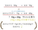 okara cakes作り方7写真