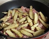 焼き肉のタレで!　鶏とごぼうのトマト煮作り方2写真