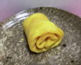 卵1個!丸いフライパンで卵焼き作り方10写真