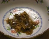 *小松菜と魚肉ｿｰｾｰｼﾞの中華風*作り方3写真
