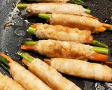 野菜肉巻き巻き(^^)作り方3写真