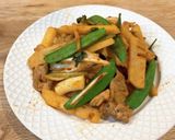 豚バラと春野菜のハリッサ炒め作り方9写真