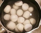 里芋の明太子和え作り方1写真