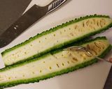 鶏ゴーヤチャンプルー作り方1写真