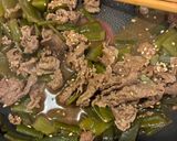 牛肉わかめ作り方3写真