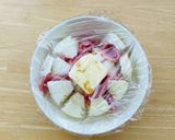 簡単！新玉ねぎとベーコンのレンジ蒸し作り方4写真