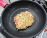 菊芋＆彩り野菜de米粉のおかずパンケーキ作り方7写真