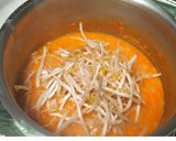 糖質ゼロ麺で豆乳味噌担々麺作り方3写真