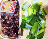 ほたるいかと長ネギの辛子味噌和え作り方1写真