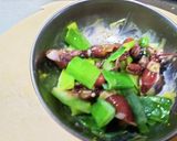 ほたるいかと長ネギの辛子味噌和え作り方4写真