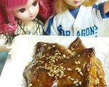 リカちゃん♡カレイの唐揚げ*赤味噌タレ作り方24写真