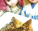 リカちゃん♡カレイの唐揚げ*赤味噌タレ作り方25写真