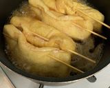 鶏ひき肉と豆腐の油揚げロール煮作り方4写真