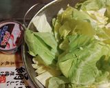 春キャベツと厚揚げとツナの味噌炒め作り方1写真