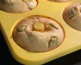 ♪桜＆ピスタチオチョコの焼きドーナツ♪作り方5写真