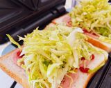 お腹が空いたらホットサンド！作り方2写真