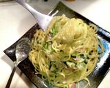 カップスープでほうれん草のクリームパスタ作り方7写真