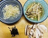 椎茸と牛蒡・乾物の簡単佃煮作り方1写真
