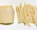 タケノコ・玉葱・人参・絹さやのかき揚げ作り方1写真