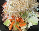 パンチェッタを使った洋風野菜炒め作り方5写真