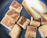 栃尾のあぶらげ搾菜チーズ納豆がらめ作り方7写真