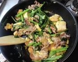 春菊チャンプルー作り方8写真