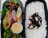中学１年生男子弁当作り方1写真