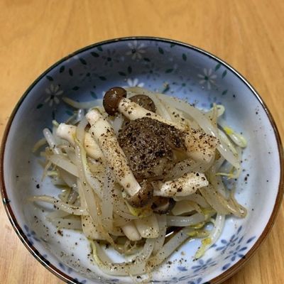 レンジで蒸しもやしめじ by ひとり食卓 【クックパッド】 簡単おいしい