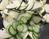 茄子と胡瓜のあっさり生姜漬け☆作り方1写真