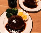 簡単♪セロリの葉と新玉ねぎのハンバーグ作り方10写真