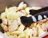 簡単☆鶏もも肉とたけのこの煮物♪作り方5写真