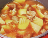 簡単☆鶏もも肉とたけのこの煮物♪作り方7写真