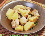 簡単☆鶏もも肉とたけのこの煮物♪作り方8写真