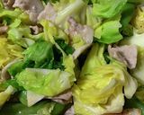 春キャベツとスナップエンドウの回鍋肉作り方7写真