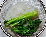食べやすくアレンジ☆中華風七草粥作り方2写真