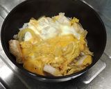 かんたん親子丼　～鶏のむね肉入り作り方10写真