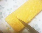 お弁当✿ふんわり甘めのネギ入り卵焼き作り方13写真