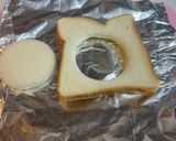 大きな目玉焼きパン（新型ラピュタパン）作り方4写真