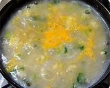 食べやすくアレンジ☆中華風七草粥作り方7写真