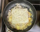 超簡単☆かき玉竹輪煮込み焼きうどんです♪作り方4写真